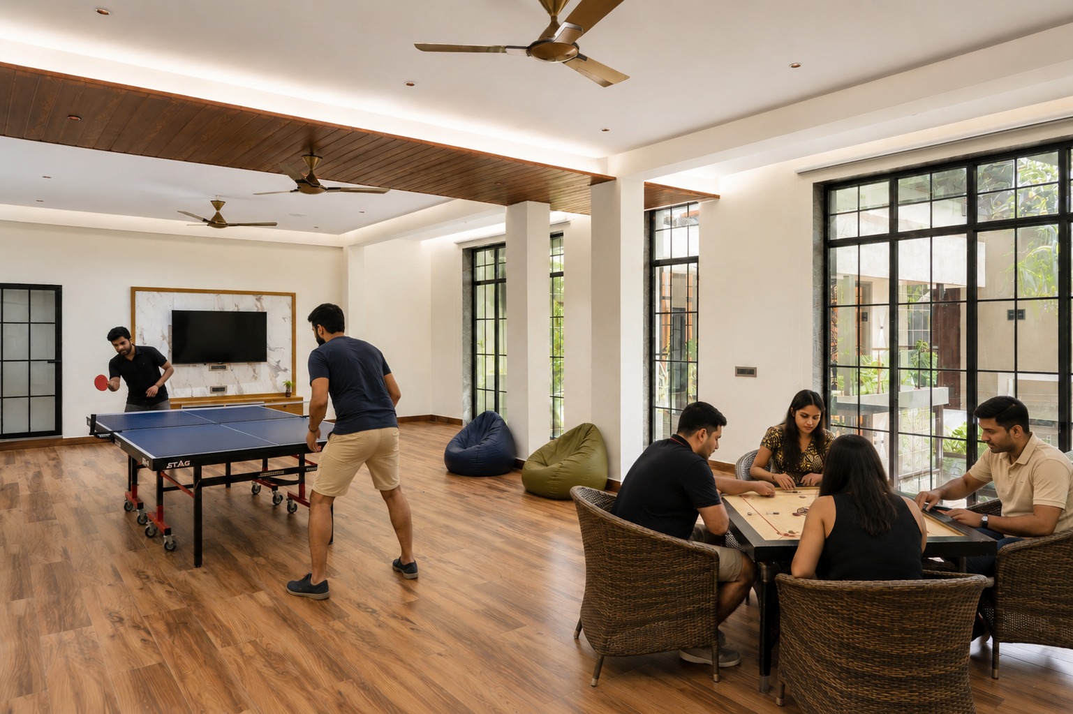 Conference hall for corporate retreats at Barefoot Bliss Resort