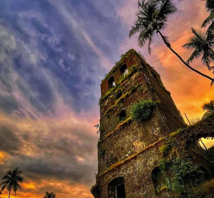 Historic Revdanda Fort overlooking the coast