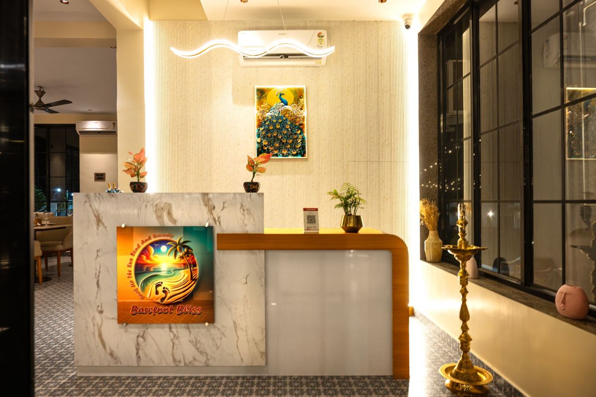 Reception at Barefoot Bliss Resort, Revdanda