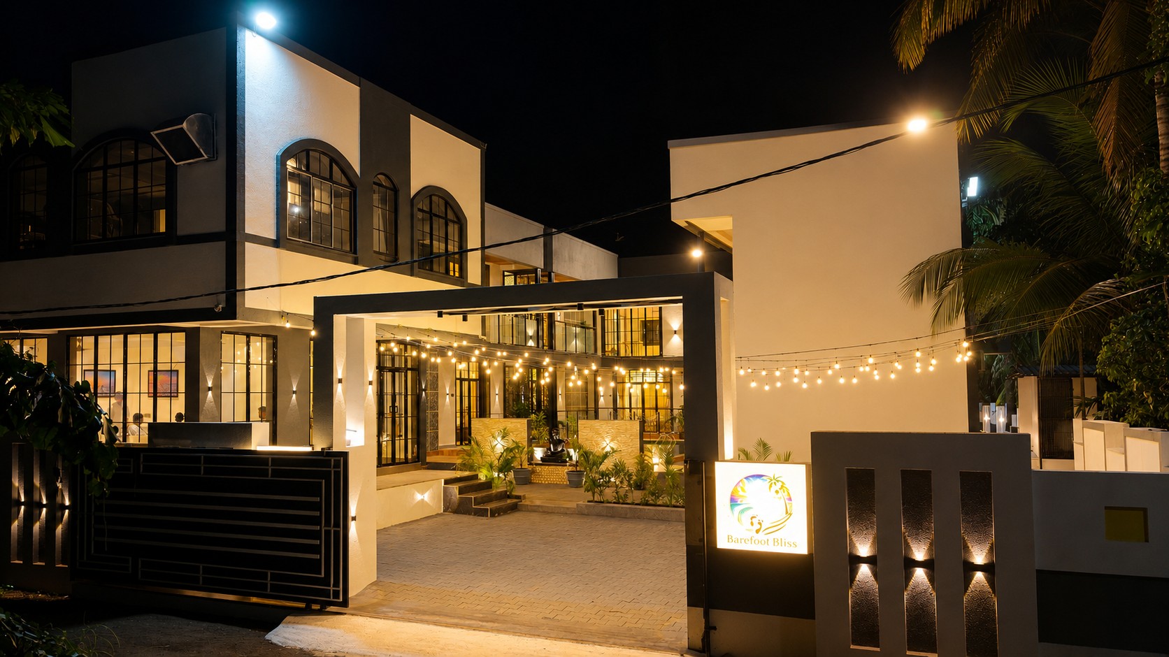 Luxury poolside resort in Revdanda near Alibag